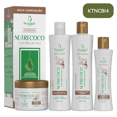 Kit Nutrecoco Bio Instinto 4 Itens