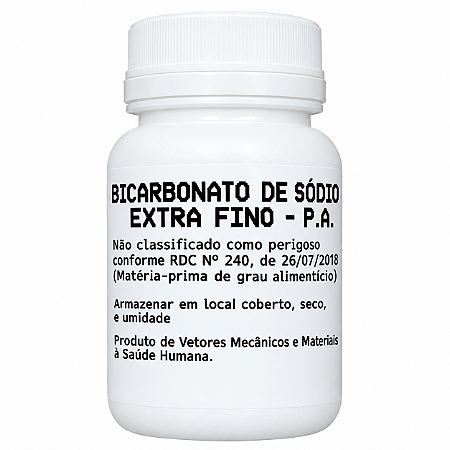 Bicarbonato de Sódio - 100gr