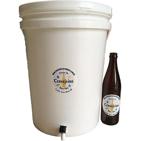 Fermentador/maturador 22 Litros completo com Torneira Simples
