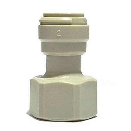 DMFIT - Conexao rapida rosca femea 1/2" BSP x tubo 3/8"