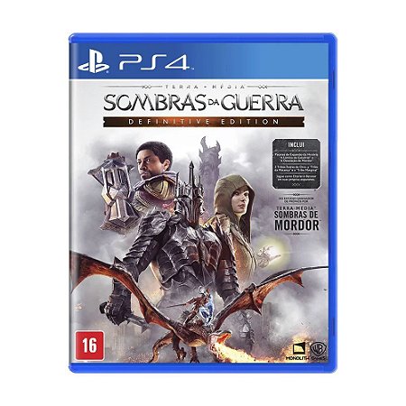 La Tierra Media Sombras De Guerra (PS4) preço mais barato: 10,34€