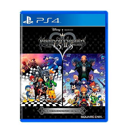 Kingdom hearts HD 1.5 + 2.5 Remix PS4 - Usado