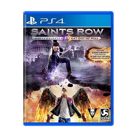 Saints Row IV: Re-Elected + Gat out of Hell PS4 - Usado