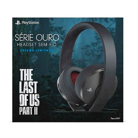 Headset Sem Fio Série Ouro Edição Limitada The Last Of Us Part Ii