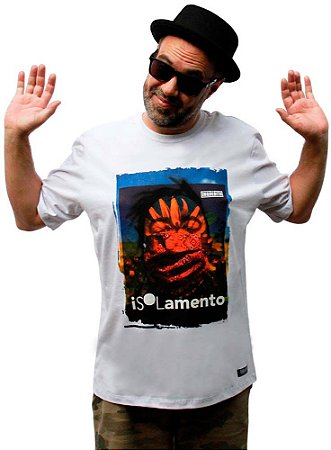 Camiseta i(SOL)amento Inquérito Branca