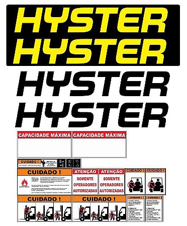KIT ADESIVO HYSTER 100XM 4500KG
