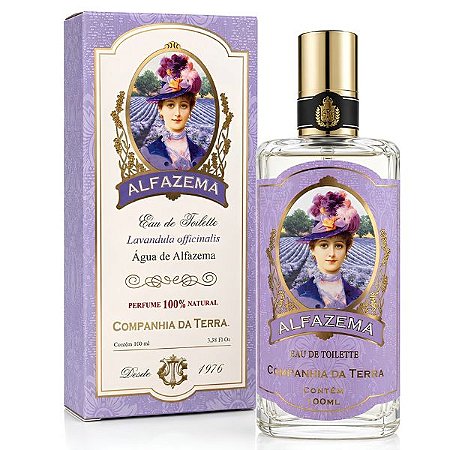 Eau Toilette Alfazema 100ml / Água de Alfazema Companhia da Terra