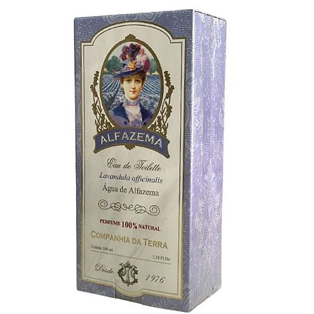 Eau Toilette Alfazema 100ml / Água de Alfazema Companhia da Terra