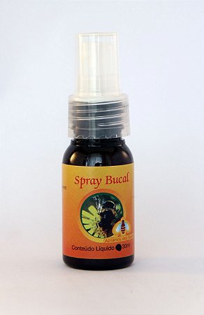 Spray Bucal com Mel, Própolis, Menta, Romã, Gengibre e Agrião 30 ml