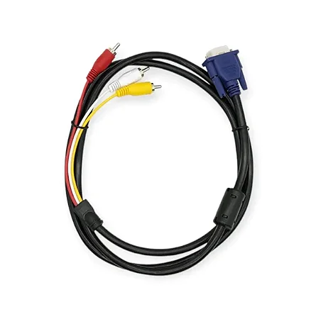 Cabo Conversor Vga P/ 3 Rca 1.5M - Knup Kp-Yp5027