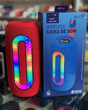 Caixa De Som Bluetooth Atomo Pro 40W Mo-My279bt