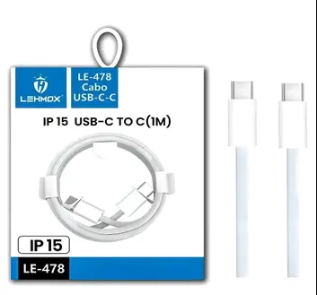 Cabo Tipo C/Tipo C Lehmox - Le-478 (1 M)