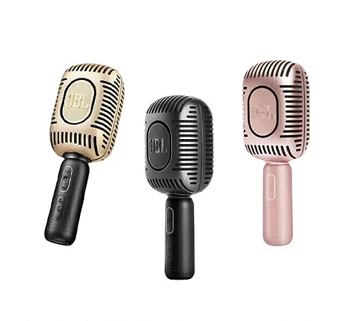 Caixa De Som Karaoke Microfone Jbl Kmc650