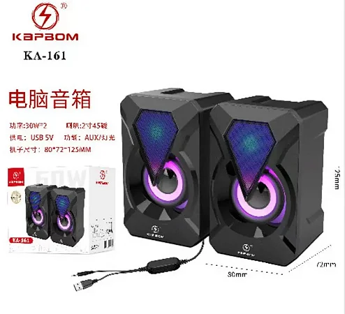 Caixa De Som P/ Pc Kapbom Ka-161