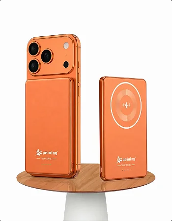 Carregador Portatil 5.000Mah Peining Sem Fio 15W Design Fino Wup-1004C