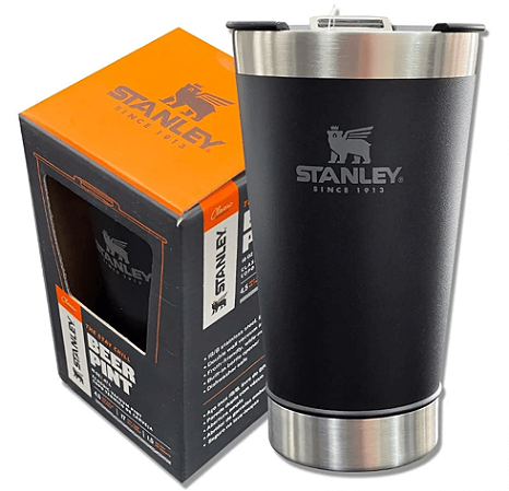 Copo Termico Com Logo Stanley 473Ml - Cores Variadas