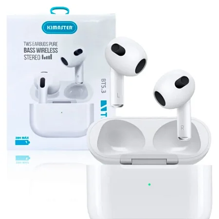 Fone Bluetooth Tws300 Kimaster- Airpods Pro 3 (Conexao Automatica)