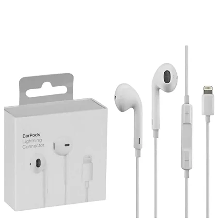 Fone De Ouvido Com Fio Iphone Earpods Original Americano (Conector Lightning)