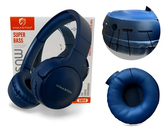 Fone Sem Fio Bluetooth Hmaston V5.3 Sn14