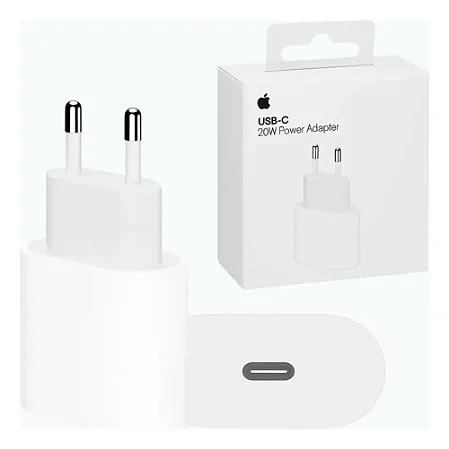 Fonte Iphone (Tipo C) Usb-C Turbo 20W Original Americano