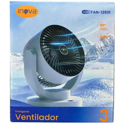 Ventilador Portatil Inteligente Inova Fan-12931