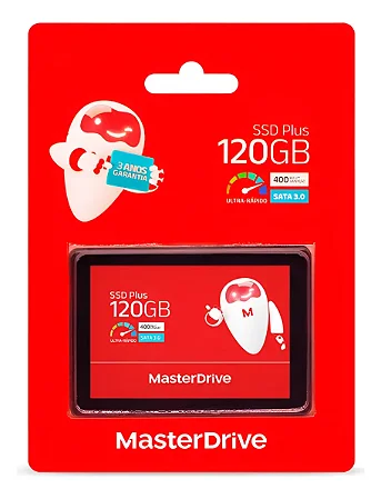 Ssd 120Gb Masterdrive Sata 3.0 Ssd Plus 400Mb/S