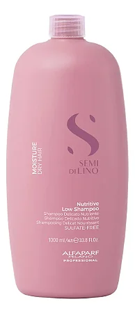 Shampoo Alfaparf Semi di Lino Moisture Nutritive 1L para Cabelos Secos