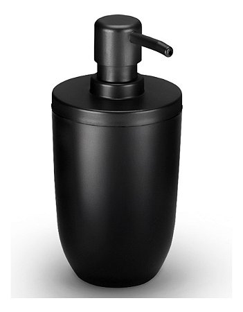 Dispenser Porta Sabonete Líquido 500ml Pia Banheiro Arthi Preto