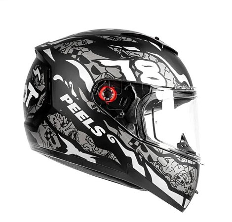 Capacete Icon 23 Pilot PTO F GRA Tamanho 56 ~ Peels