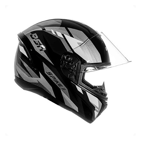 Capacete Spike 2 BSN Preto Grafite ~ Peels  58