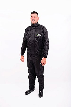 Capa de Chuva Impermeável Nylon Vertice Moto Conjunto Proteção Motociclista Plus  GG