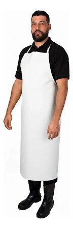 Avental Químico Nylon Branco ~ Vértice  G