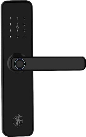 Fechadura Digital Biometrica Senha Tag Inteligente Vitallys Security