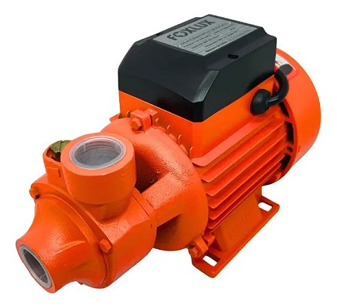 Bomba D’Água Periférica 1CV Bivolt Foxlux 50mca Alta Pressão e 3000Lh Vazão