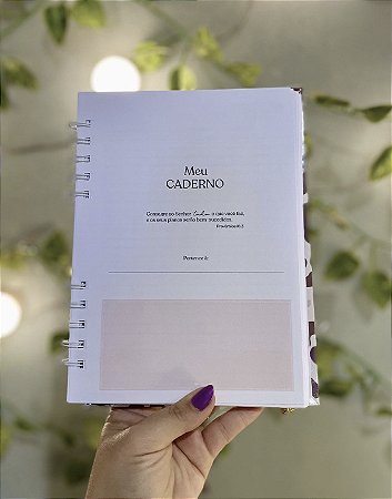 Caderno Com Versículos