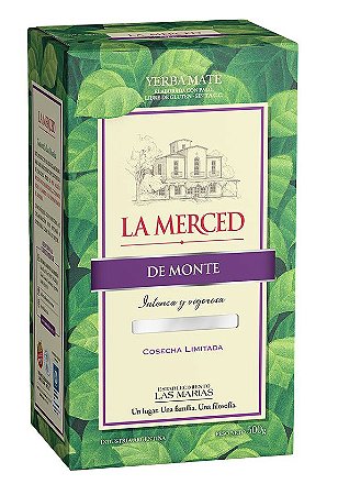 COMPRAR YERBA MATE ARGENTINA LA MERCED DE MONTE 500G - BAHIA YERBAS  ARGENTINAS