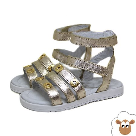 sandália gladiadora infantil