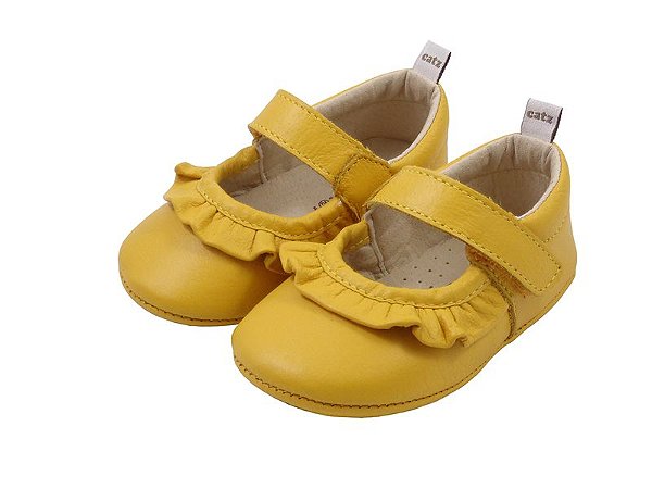sapatilha infantil amarela