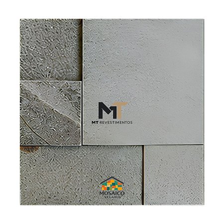 Mosaico de Pedra Luminárias Verde Variado Telado 30x30 - 1 m²