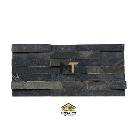 Filete Canjiquinha Pedra Ferro Preta Black - 1 m²