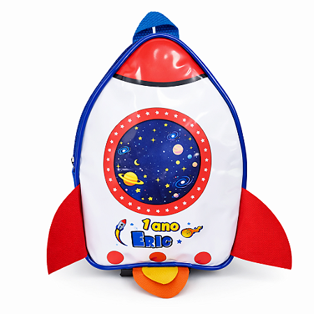 AL233 - Mochila Foguete Personalizada - Infantil