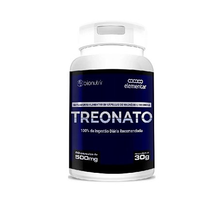 Magnésio Treonato 500mg (60 caps)