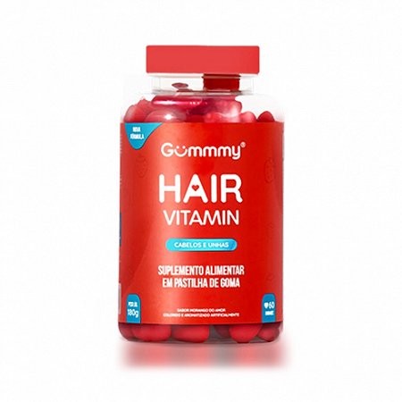 Gummy Hair Vitamin (60 gomas) - Tutti Frutti