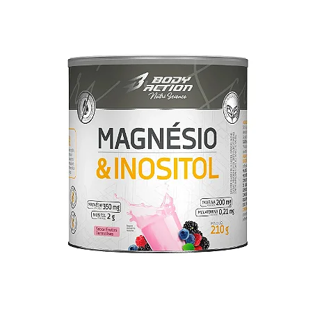 Magnésio & Inositol (210g) - Frutas Vermelhas
