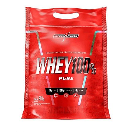 Whey 100% Pure Refil (900g) - Morango