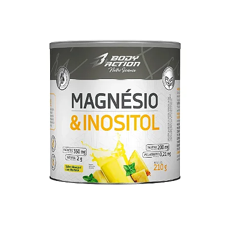 Magnésio & Inositol (210g) - Abacaxi com Hortelã