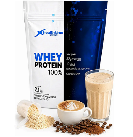 Whey Protein 100% Refil (2.1kg) - Cappuccino