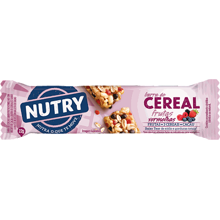 Barra de Cereal (22g) - Frutas Vermelhas