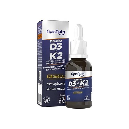 Vitamina D3 + K2 Gotas (20ml)