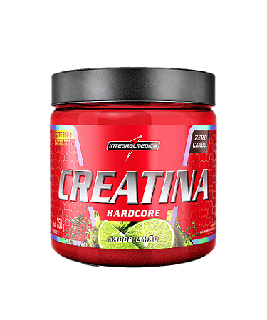 Creatina Hardcore (350g) - Limão